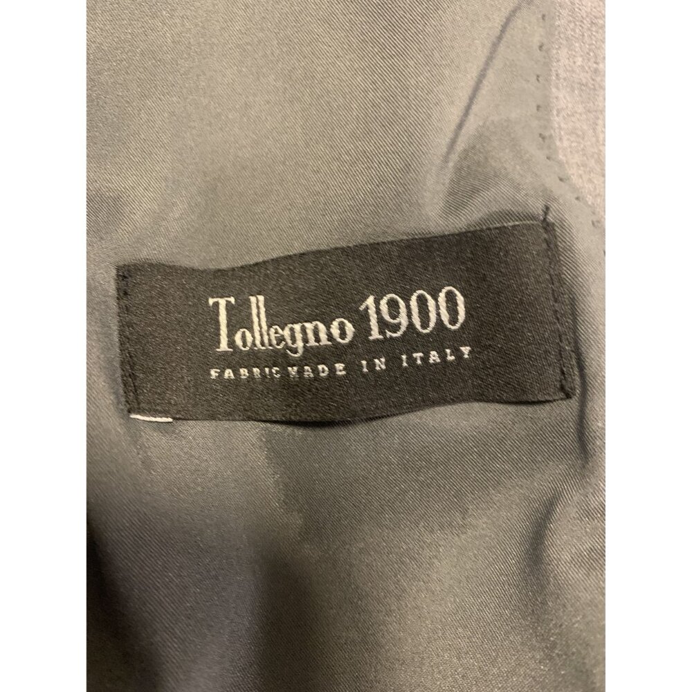 J. Crew Bi-Stretch Wool Blazer Italy Tollegno 1900 Lined Gray Size 12 - Picture 5 of 11